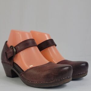 Dansko Makenna Leather Women's Sandals Size 7